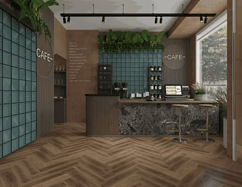 Кварцвиниловая плитка Alpine Floor Титан Паркет Икарус ЕСО 29-5